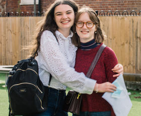 (L TO R) Katie James and Immy Lee