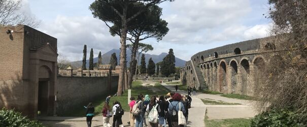 A-Level Students Take in the Sights on Trip to Rome and Pomp...