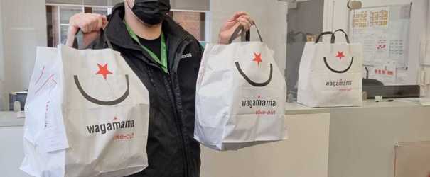 Wagamama donates £100 of food to say thank you to...